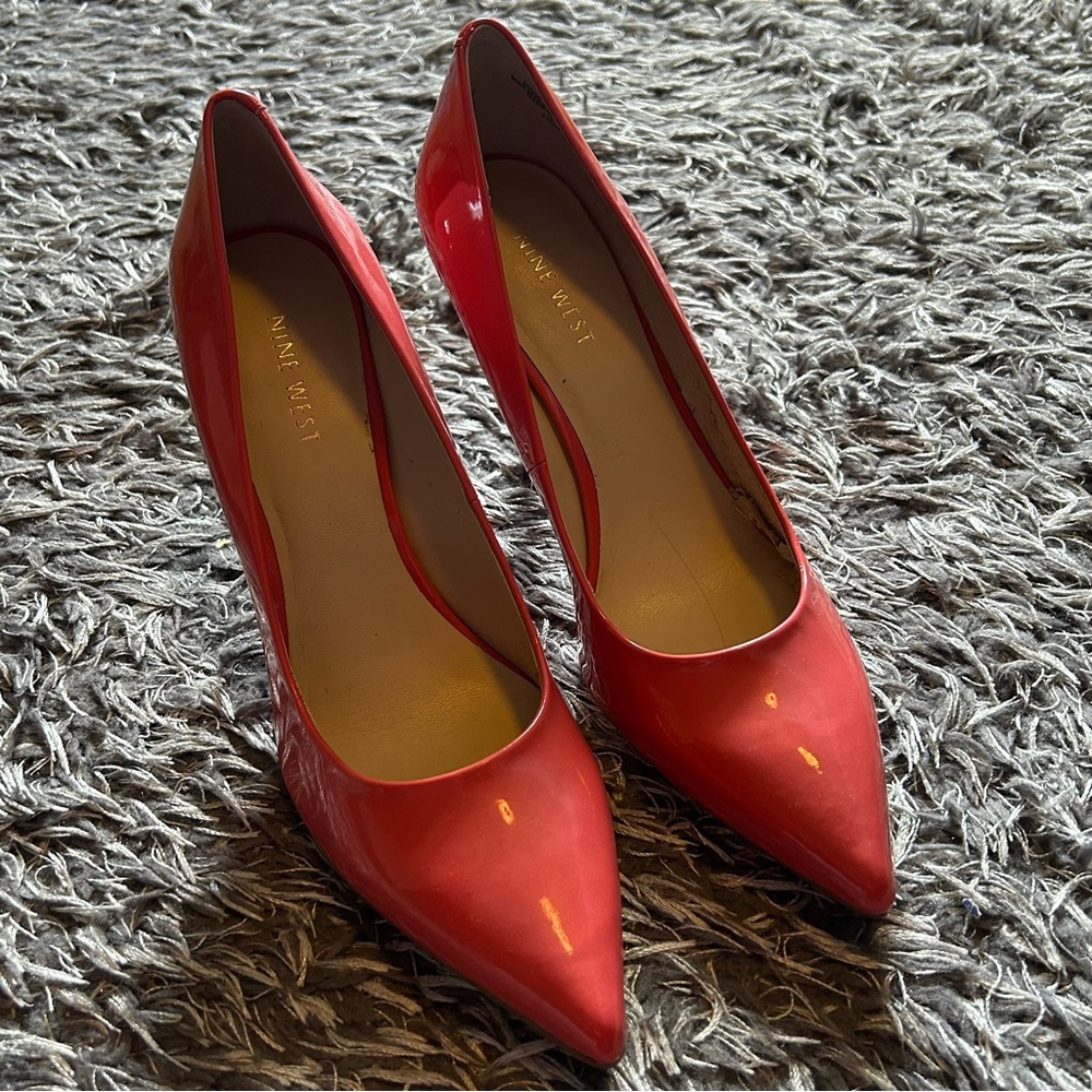 Coral Stilettos